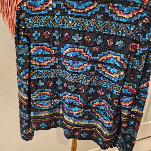 Raiment Fashions Beaded Blazer Jacket - Picture 7 of 8